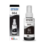 Tinta Epson T664120AL T664120 T664 Preto | L200 L220 L110 L355 L555 L396 L455 L365 | Original 70ml
