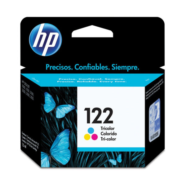 Cartucho de Tinta HP 122 CH562HB Colorido | Original 2ml