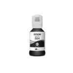 Tinta Epson T504120AL T504120 T504 Preto | L4150 L4160 L6191 L6161 L6171 L14150 | Original 127ml