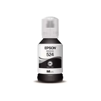 Tinta Epson T524120AL T524120 T524 Preto | L15150 L15160 L6490 | Original 127ml