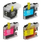 Kit 4x Cartucho Compatível com Brother LC-509 | LC-505 - DCP-J100 DCP-J105 MFC-J200 - 4 cores