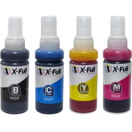 KIT TINTA T664 ECOTANK EPSON XFULL 100ML 4 CORES