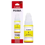 Tinta Canon GI-190Y Amarelo | Tanque de Tinta Pixma Maxx G1100 G2100 G3100 G3102 | Original 70ml - Imagem 2